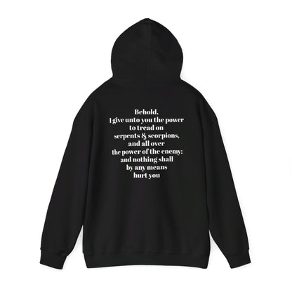 Luke 10:19 - POWER Heavy Blend™ Hooded Sweatshirt