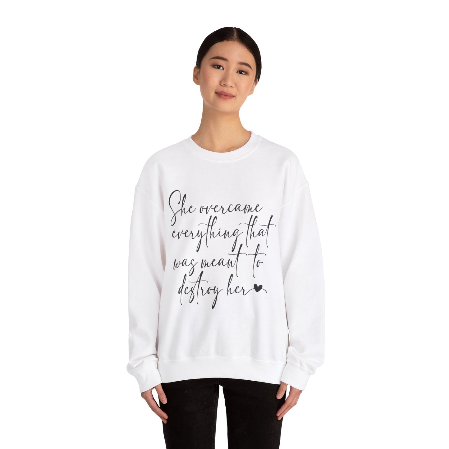 Overcomer Unisex Heavy Blend™ Crewneck Sweatshirt