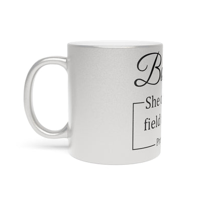 Boss Lady Metallic Mug (Silver\Gold)