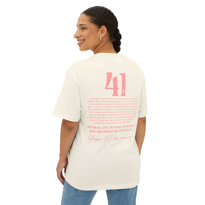 Forty-One Unisex Oversized Boxy Tee