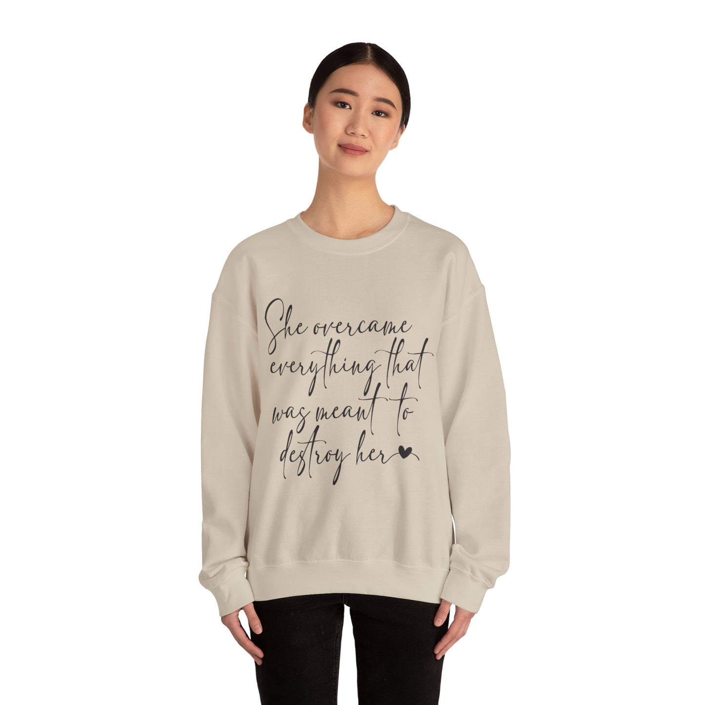 Overcomer Unisex Heavy Blend™ Crewneck Sweatshirt