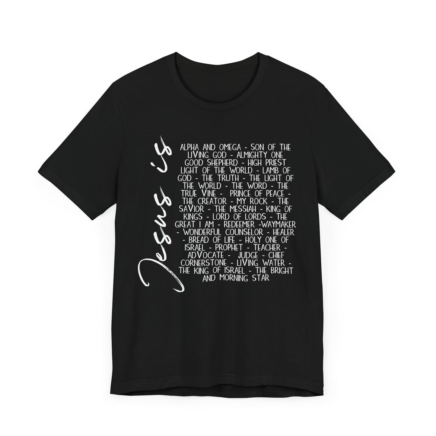 Jesus Is Unisex Jersey Short Sleeve Tee