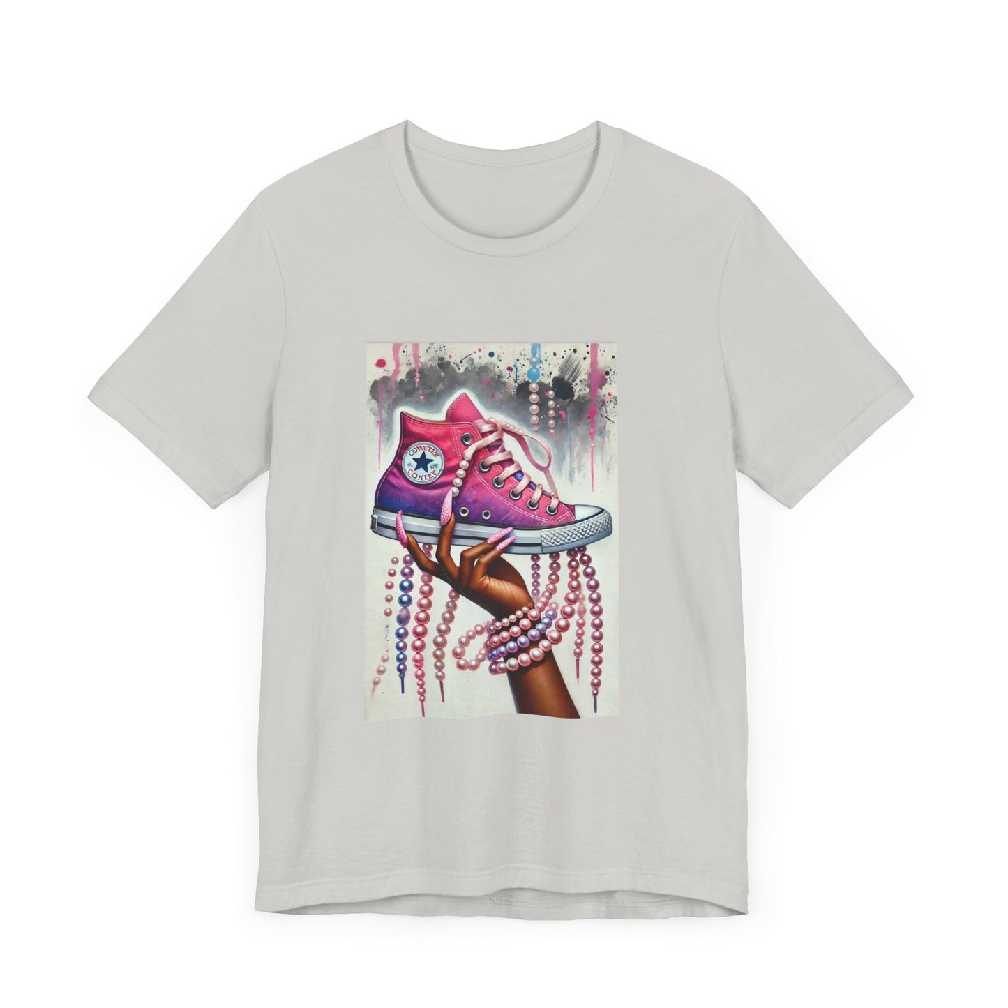 Chucks & Pearls (Two) Short Sleeve Tee