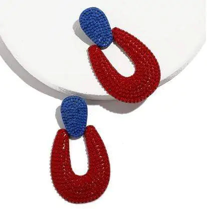 Antonia -Red Earrings