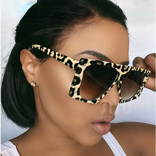 Wild Thang Leopard Sunglasses