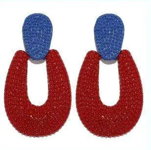 Antonia -Red Earrings